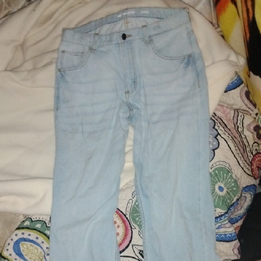 Wrangler Light Blue Loose Fit Jeans
